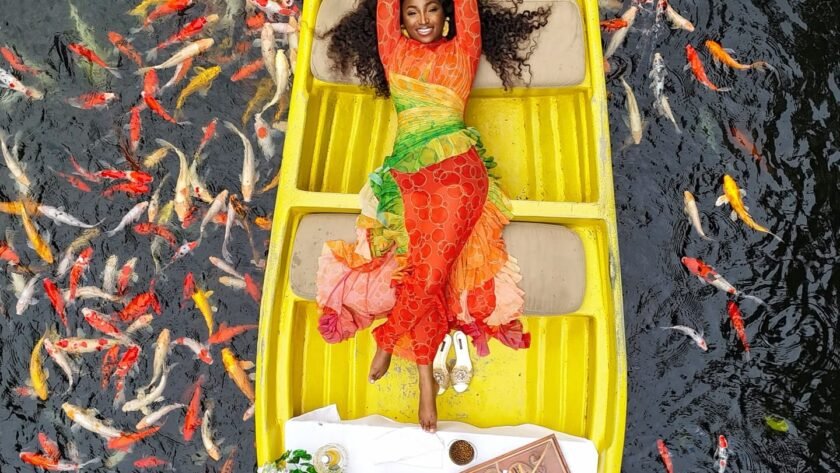 Koi, Colour, and Couture: Omowunmi Dada’s Bali Look