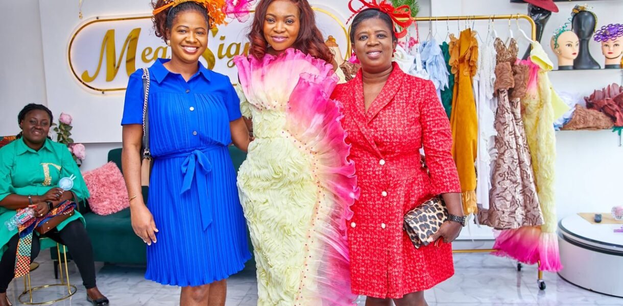 Meg’s Signature: Sabah Zita Benson and Nana Ama McBrown’s Designer Opens a New Showroom